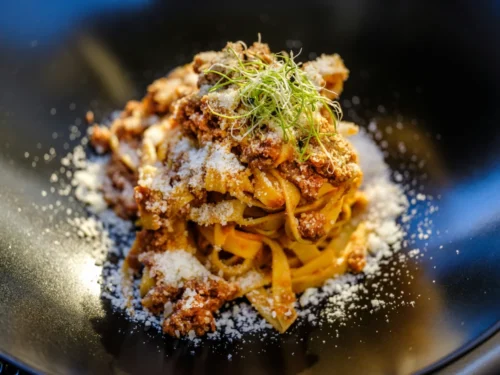 Pasta which contains carbs