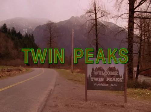 The TV show Twin Peaks