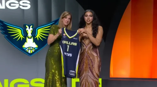 Azzi Fudd getting drafted as #1