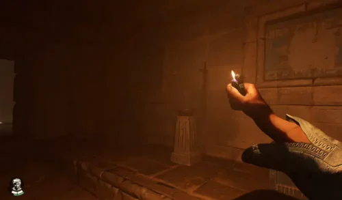 A still from Indiana Jones and the Great Circle