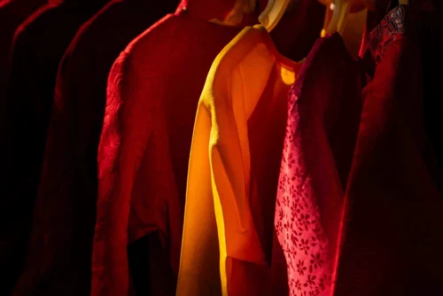 Fashion pieces with bold colors