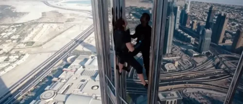 A still from Mission Impossible: Ghost Protocol