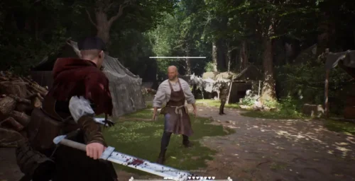 A still of the Ex Voto 1348 gameplay