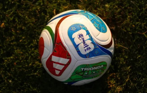 The Trinoda ball for the 2026 World Cup