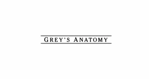 Grey's Anatomy title card