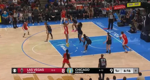A'ja Wilson shooting a mid-ranger